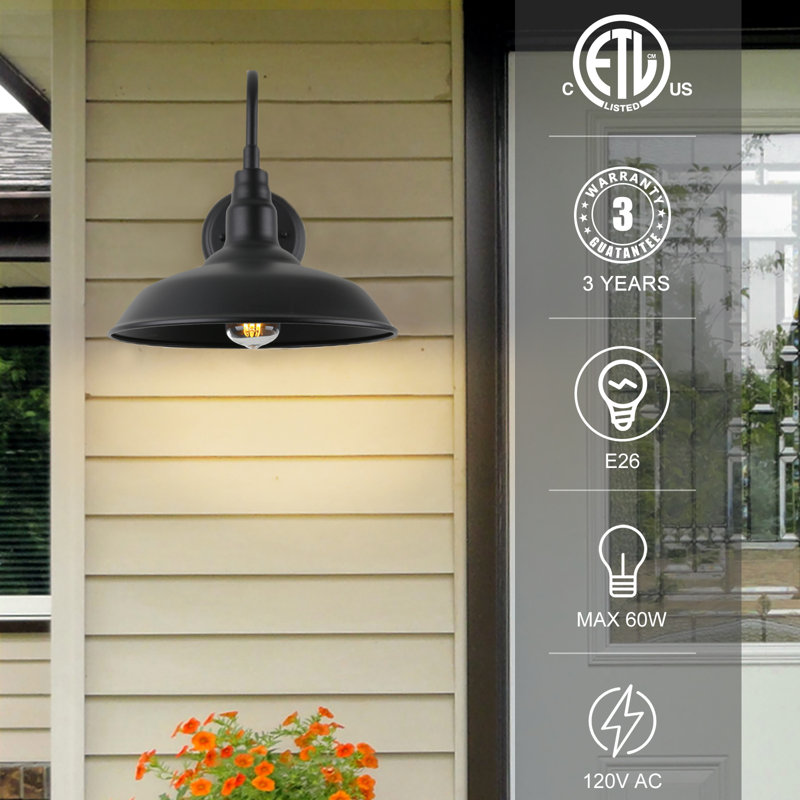 Large dusk to dawn barn light sales